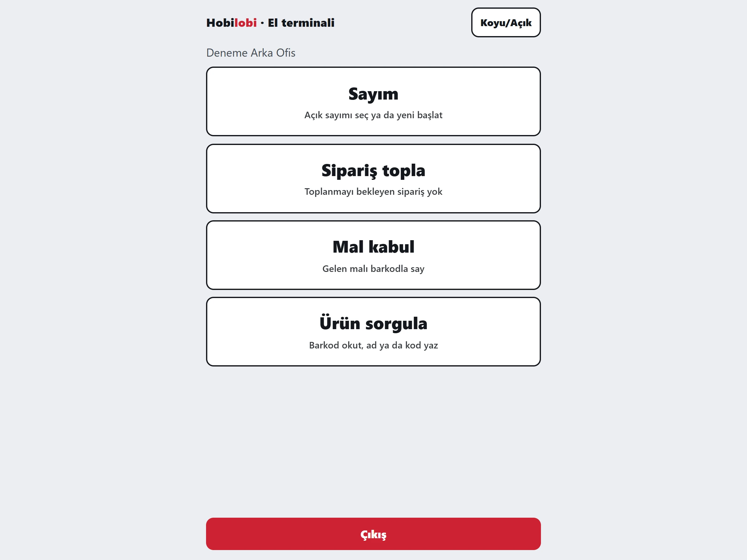 Depoda işler nasıl yürüyor?