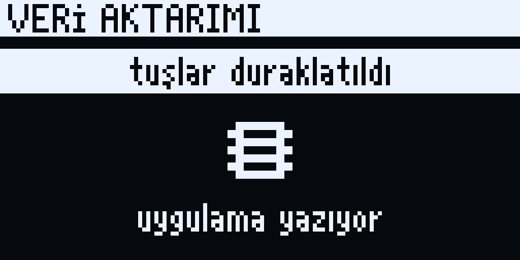 Veri aktarımı